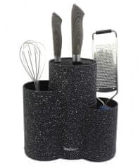 KINGHoff Triple Knife Block & Utensil Holder Kinghoff Kh-1561