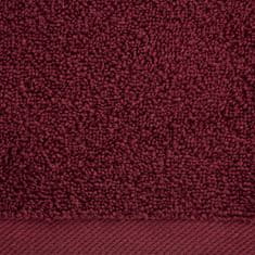 Eurofirany Gladka brisača2 (36) 50X90 cm bordo