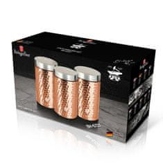 Berlingerhaus Posoda za hrano komplet 3 kosov Primal Rosegold Metallic Line BH-6727