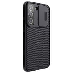 Nillkin NILLKIN CAMSHIELD PRO CASE OKLEPNO OHIŠJE POKROV POKROV FOTOAPARATA SAMSUNG GALAXY S22 ČRNE BARVE