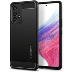 slomart spigen robusten oklep galaxy a53 5g mat črna