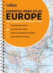 Collins Essential Road Atlas Europe