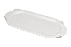 Zaparevrov Plastični ovalni pladenj za serviranje TVAR, Marmor (36x16cm)