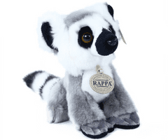 Zaparevrov plišast lemur, ki sedi, 18 cm