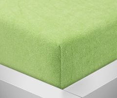 Zaparevrov Prevleka iz frotirja Premium, svetlo zelena, BedStyle, 180 x 200 cm