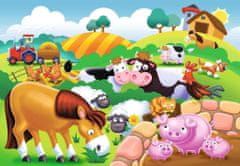 Ravensburger Moja prva sestavljanka na prostem Farm Animals 12 kosov