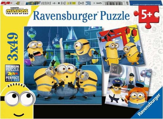 Ravensburger Puzzle Mimoni 2: The Villain prihaja 3x49 kosov