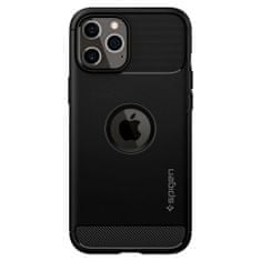 Spigen SPIGEN RUGGED ARMOR IPHONE 12/12 PRO MAT ČRNA