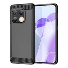 slomart carbon case fleksibilen ovitek za oneplus 10 pro črn