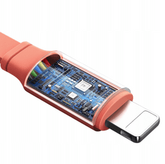 Mcdodo MCDODO KABEL 3V1 ZAPIRNI USB - LIGHTNING + USB-C + MICROUSB 1,2 M ORANŽNA TULJAVA CA-7252