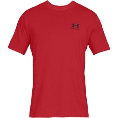 Under Armour Majice rdeča S Sportstyle Left Chest SS