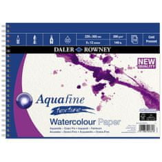 Daler Rowney Blok akvarelni Aquafine, 23x30 cm, 300 g, 12 listni spirala CP