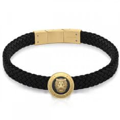 Guess Moška usnjena zapestnica Lion King JUMB01312JWYGBKT / U