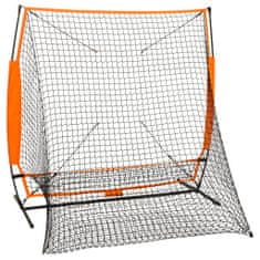 Vidaxl Vadbena mreža za baseball črna 174x76x158,5 cm