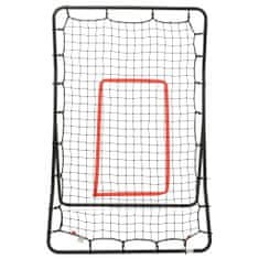 Vidaxl Cilj za trening softballa, 88x79x137 cm, jeklen