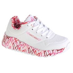 Skechers Čevlji bela 29 EU Uno Lite Lovely Luv