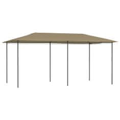 Vidaxl Paviljon 3x6x2,6 m taupe 160 g/m²