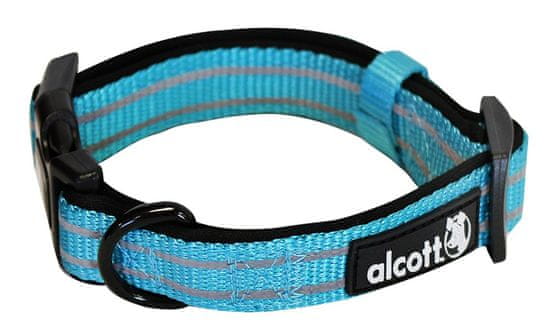 Alcott Odsevna ovratnica za pse Adventure blue velikost L