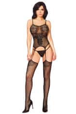 Livco Corsetti Ženski bodystocking Mircianna, črna, S/L