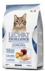 LECHAT EXCELLENCE Sterilised briketi za sterilizirane odrasle mačke, s piščancem, 1,5 kg