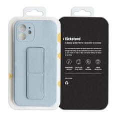 MG Kickstand silikonski ovitek za iPhone 13 mini, črna