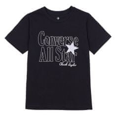 Converse Majice črna S A Star Graphic Tee