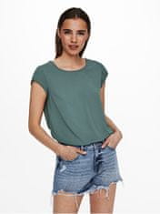 ONLY Ženska bluza ONLVIC Regular Fit 15142784 Balsam Green (Velikost 34)
