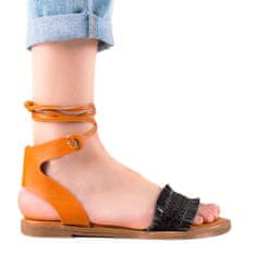 Amiatex Ženski sandal 88206, črne, 38