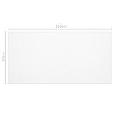 Vidaxl Zaščita za mizo prozorna 180x90 cm 2 mm PVC