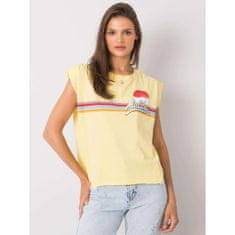 FANCY Ženska bluza s potiskom MALIBU yellow FA-BZ-7139.73P_367635 Univerzalni