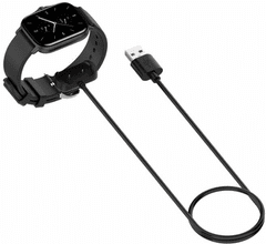 Onasi Style polnilec za pametno uro Xiaomi AmazFit GTR2 / GTS2 / ZEPP / T-REX Pro, črn