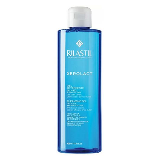 Rilastil Xerolact Clean gel za prhanje za suho in zelo suho kožo ( Clean sing Gel)