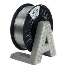 Aurapol PET-G Filament Natural transparent 1 kg 1,75 mm