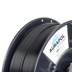 Aurapol PLA 3D filament črna 1 kg 1,75 mm