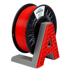 Aurapol PLA HT110 3D Filament Red 1 kg 1,75 mm