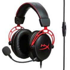 HyperX HP Cloud Alpha slušalke, črno rdeče (4P5L1AM#ABB)