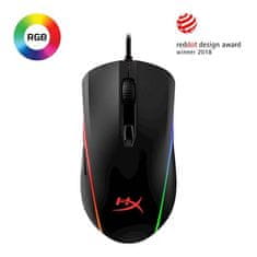 HyperX HP PulseFire Surge miška, RGB, gaming, 16000 DPI, simetrična (4P5Q1AA)