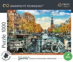 Trefl UFT Wanderlust Puzzle: Jesen v Amsterdamu 1000 kosov