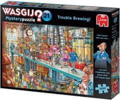 Jumbo WASGIJ Puzzle Mystery 21: Prihajajo težave! 1000 kosov