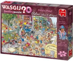 Jumbo WASGIJ Destiny 6 Puzzle: otroška igra! 1000 kosov