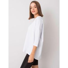 Ex moda Ženska bluza z napisom MEREL bela EM-BZ-114-A.56P_373622 M