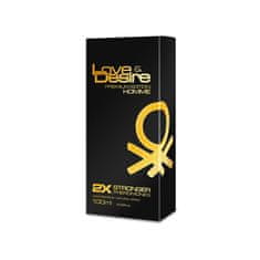 SHS Love Desire Premium Gold Parfum moški feromon močna in hipnotizirajoča dobiti več pozornosti da se 100ml