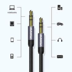 Kaku KSC-389 avdio kabel 3.5mm mini jack M/M 1m, črna