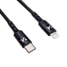 slomart wozinsky kabel usb tipa c - kabel za napajanje s strelo 18w 1m črn (wuc-pd-cl1b)