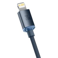 BASEUS Kabel USB - Lightning za hitro polnjenje in prenos podatkov 1,2 m črn