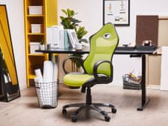 Beliani Zeleni vrtljivi pisarniški stol iCHAIR
