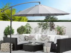 Beliani Parasol premera 268 cm temno siva CALABRIA II