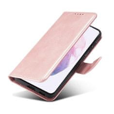 slomart ovitek z magnetom eleganten etui preklopni ovitek samsung galaxy s22 + (s22 plus) roza