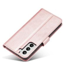 slomart ovitek z magnetom eleganten etui preklopni ovitek samsung galaxy s22 + (s22 plus) roza