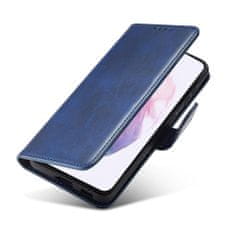 slomart ovitek z magnetom eleganten etui preklopni ovitek samsung galaxy s22 + (s22 plus) modra